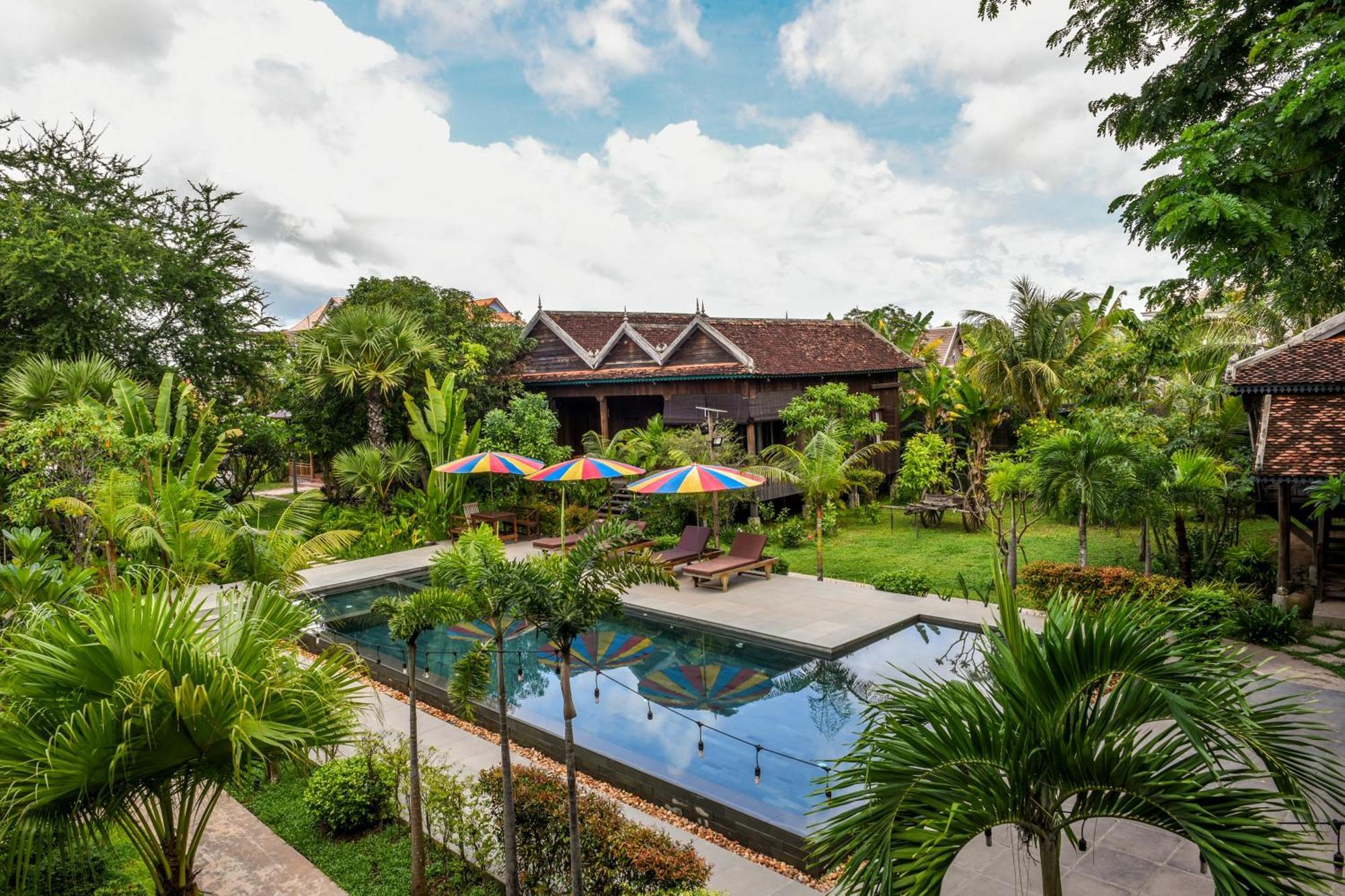 Phum Khmer Lodge - Village Cambodian Eco-Lodge Сіємреап Екстер'єр фото