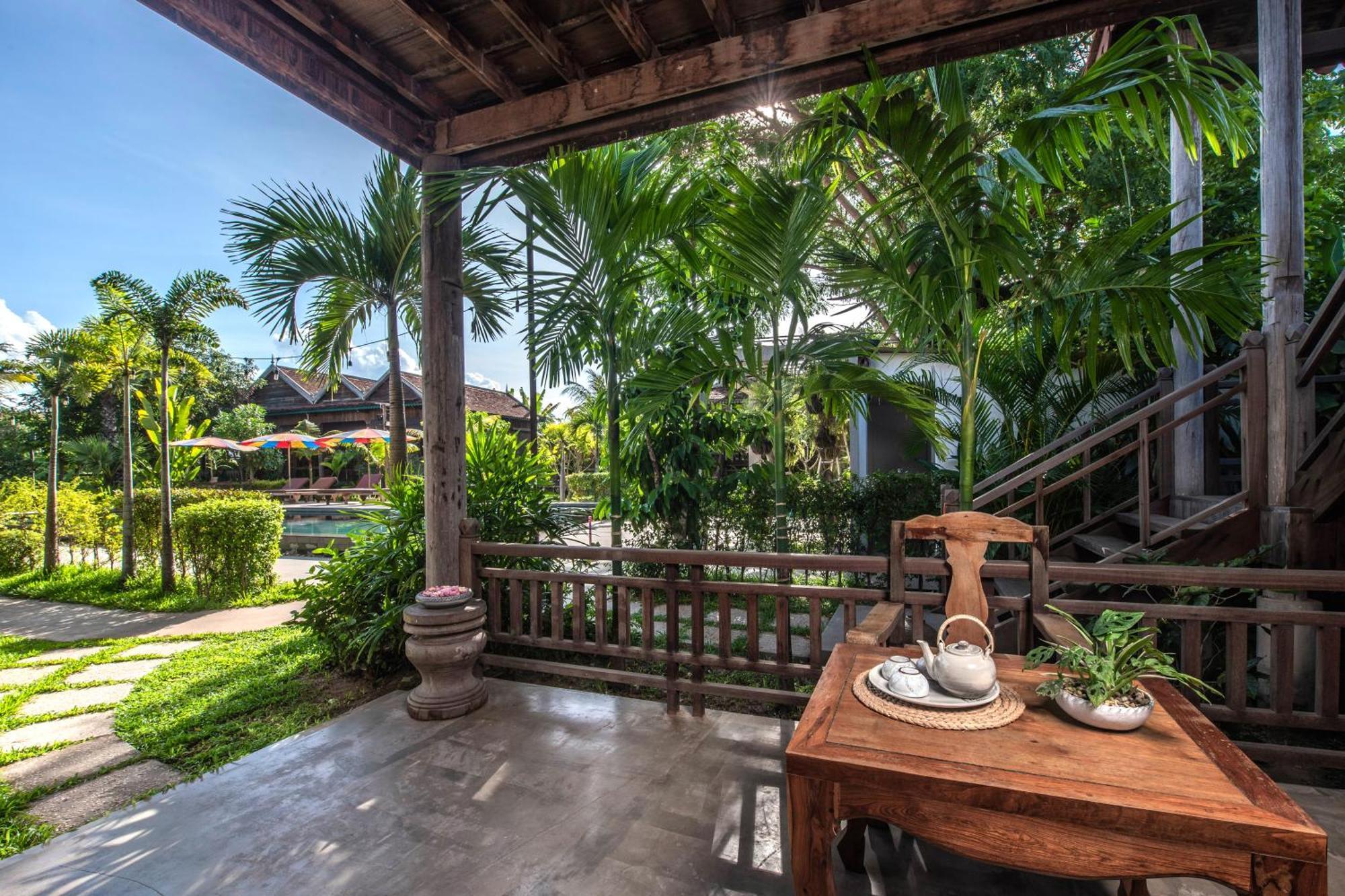 Phum Khmer Lodge - Village Cambodian Eco-Lodge Сіємреап Екстер'єр фото