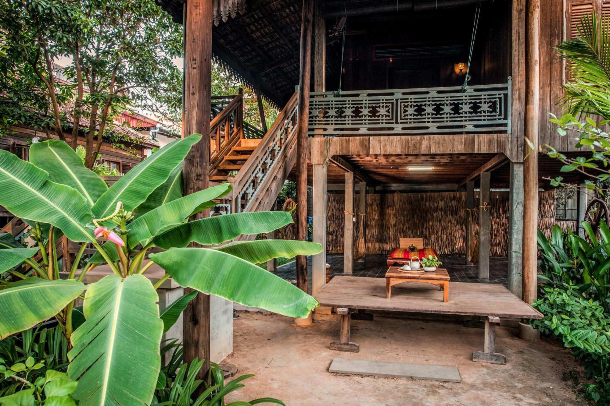 Phum Khmer Lodge - Village Cambodian Eco-Lodge Сіємреап Екстер'єр фото