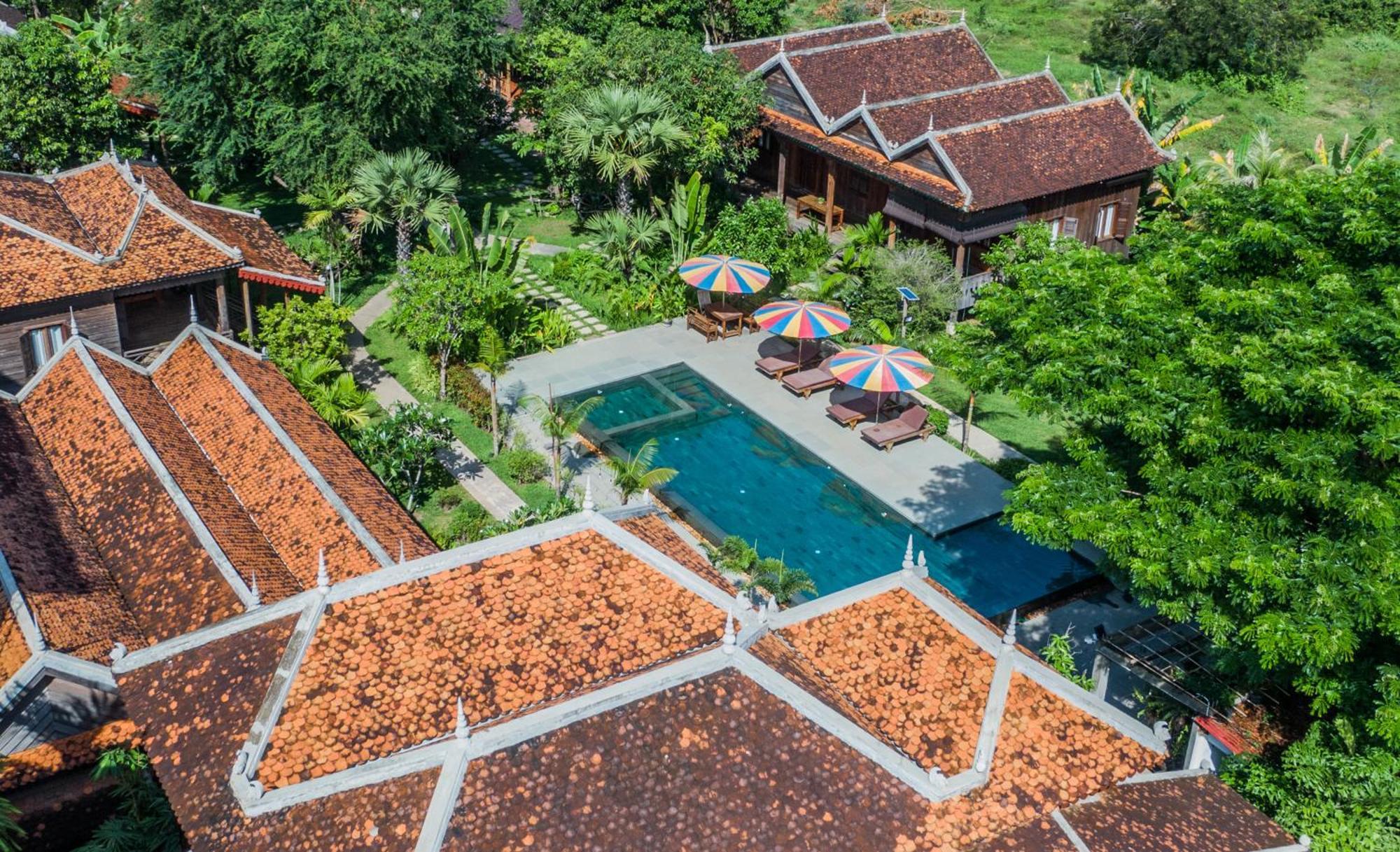 Phum Khmer Lodge - Village Cambodian Eco-Lodge Сіємреап Екстер'єр фото