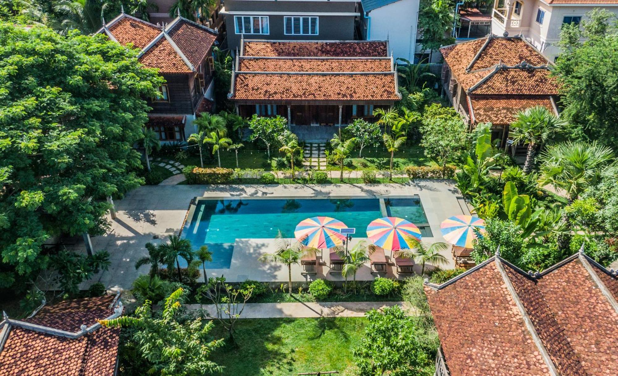 Phum Khmer Lodge - Village Cambodian Eco-Lodge Сіємреап Екстер'єр фото