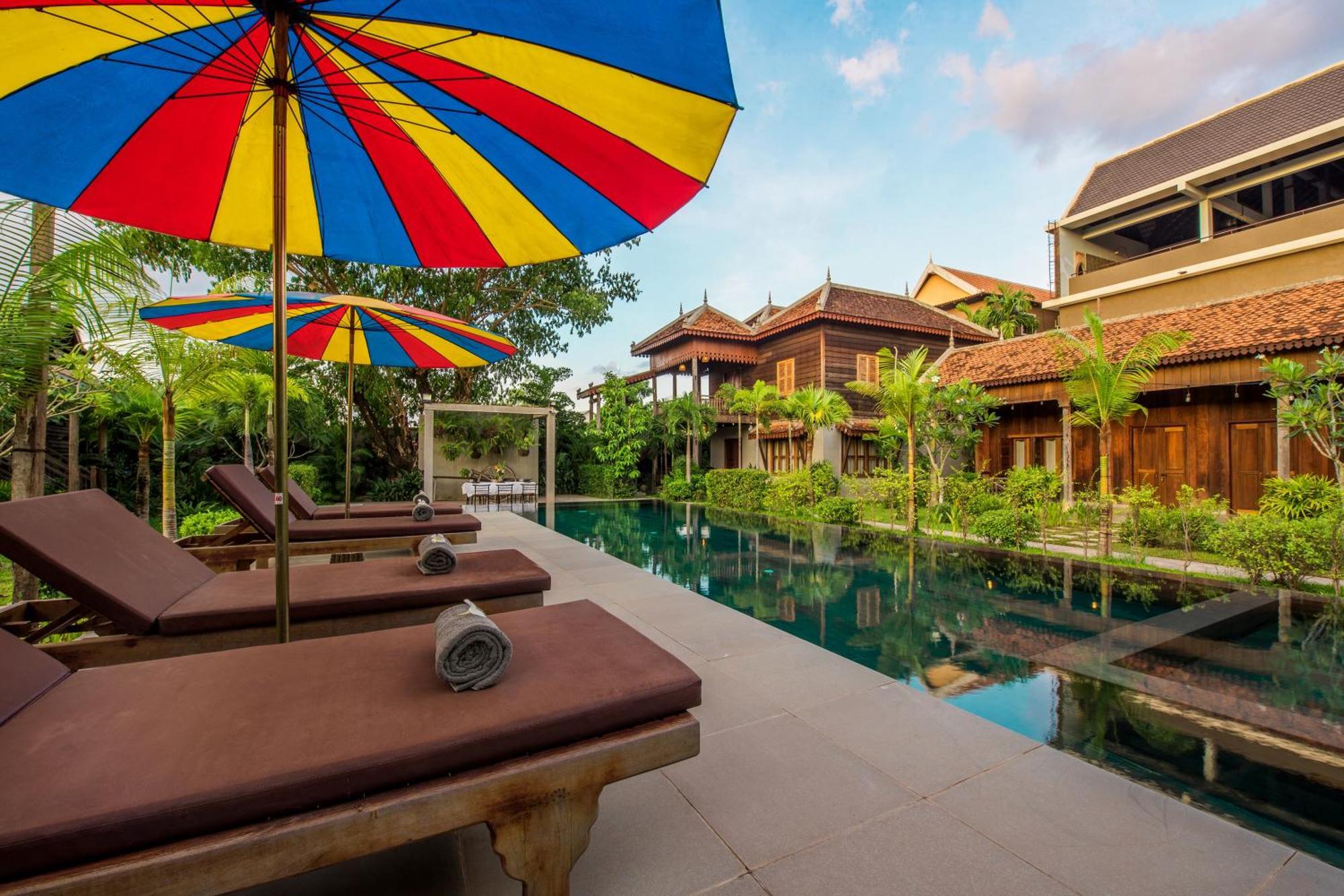 Phum Khmer Lodge - Village Cambodian Eco-Lodge Сіємреап Екстер'єр фото