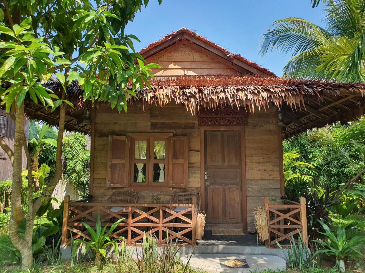Phum Khmer Lodge - Village Cambodian Eco-Lodge Сіємреап Екстер'єр фото